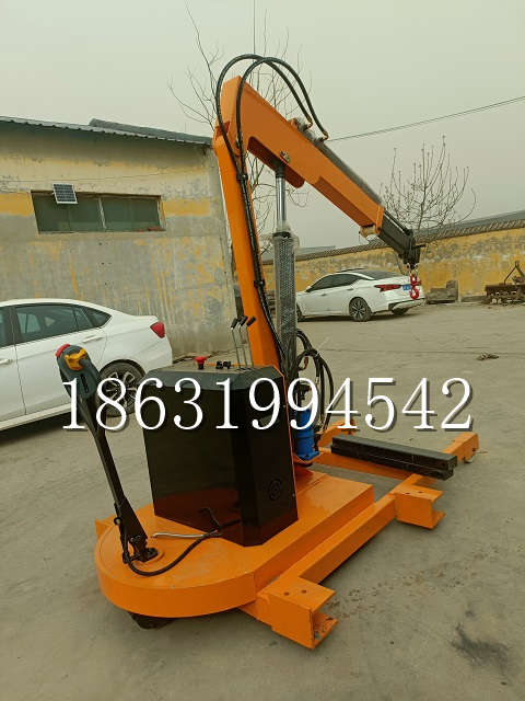 正蓝旗自卸车厢随车吊 自制轮式四不像起重机 四驱平板吊 5吨 贵盛